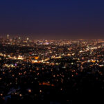 city night aerial